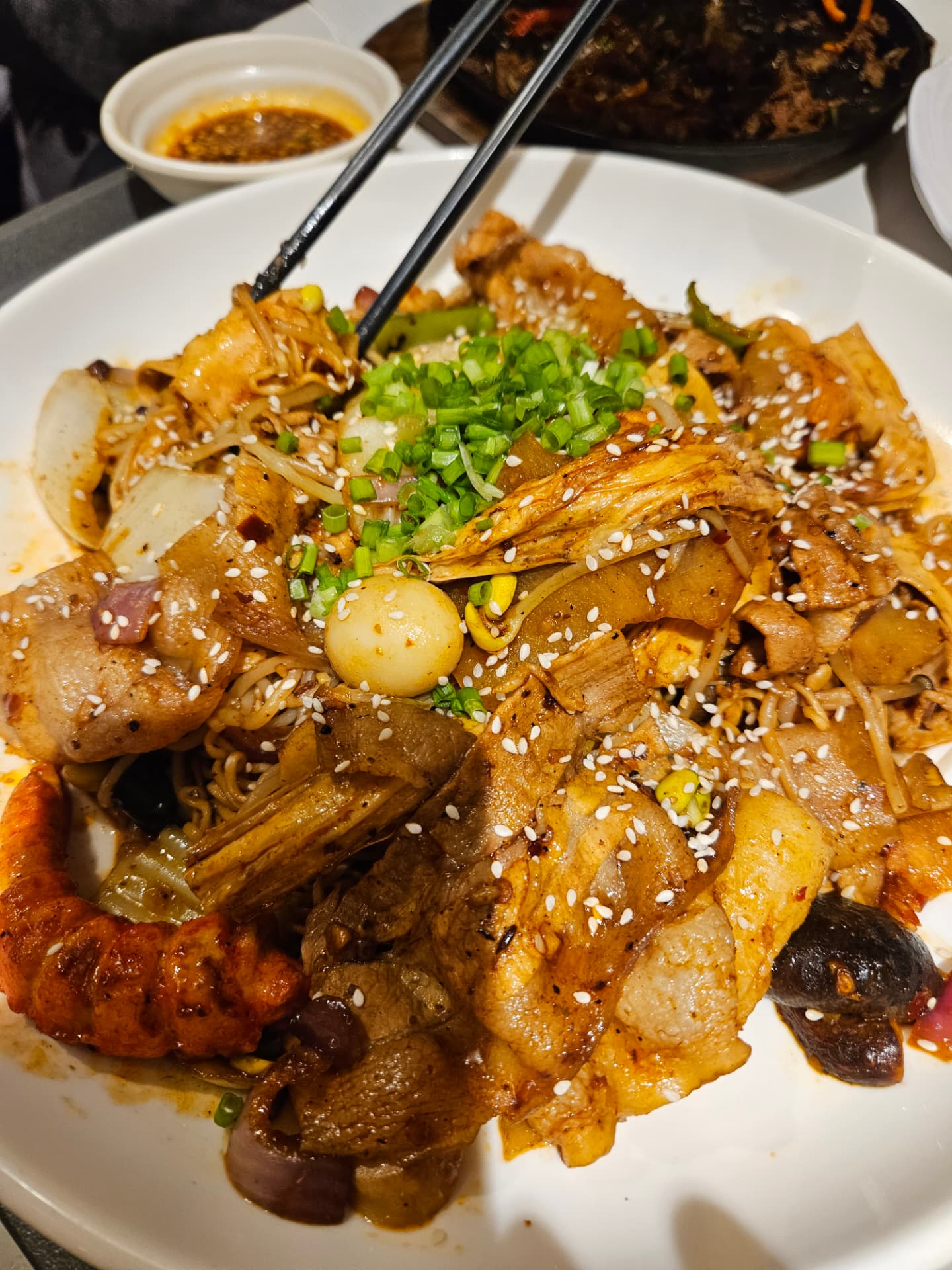 매콤한 볶음 요리